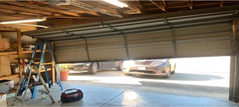 Garage door tracks Sherman Oaks