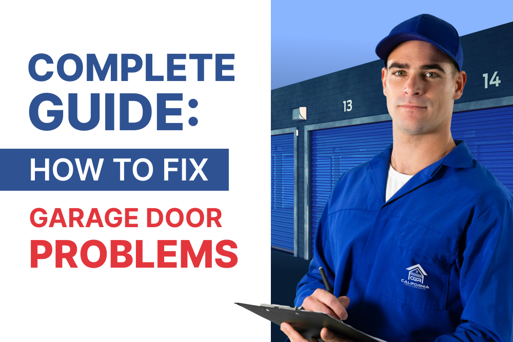 HOW TO FIX GARAGE DOOR PROBLEMS